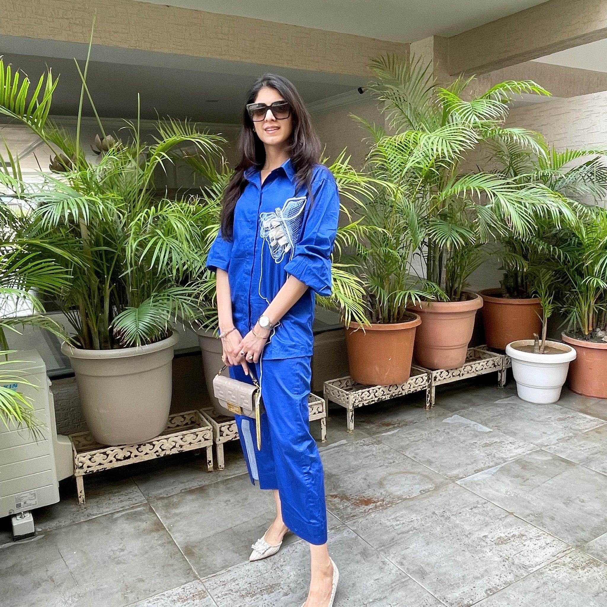 Electric Ivy Shirt / Co-ord Set - Puja Agarwal