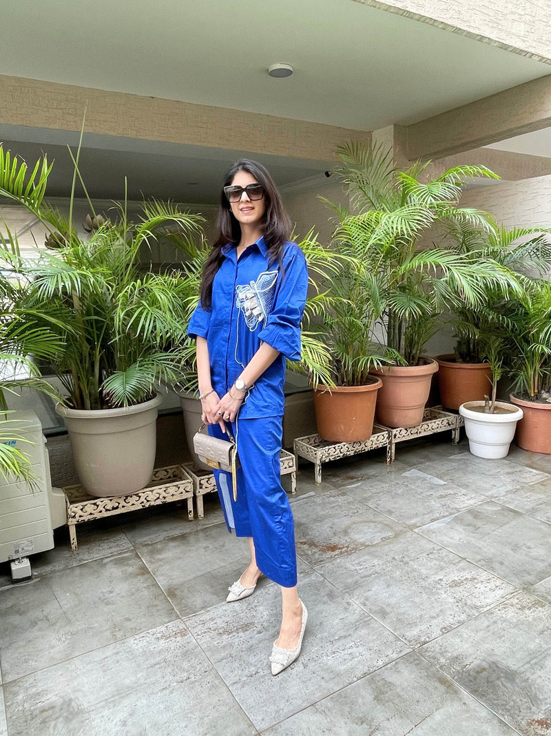 Electric Ivy Shirt / Co-ord Set - Puja Agarwal