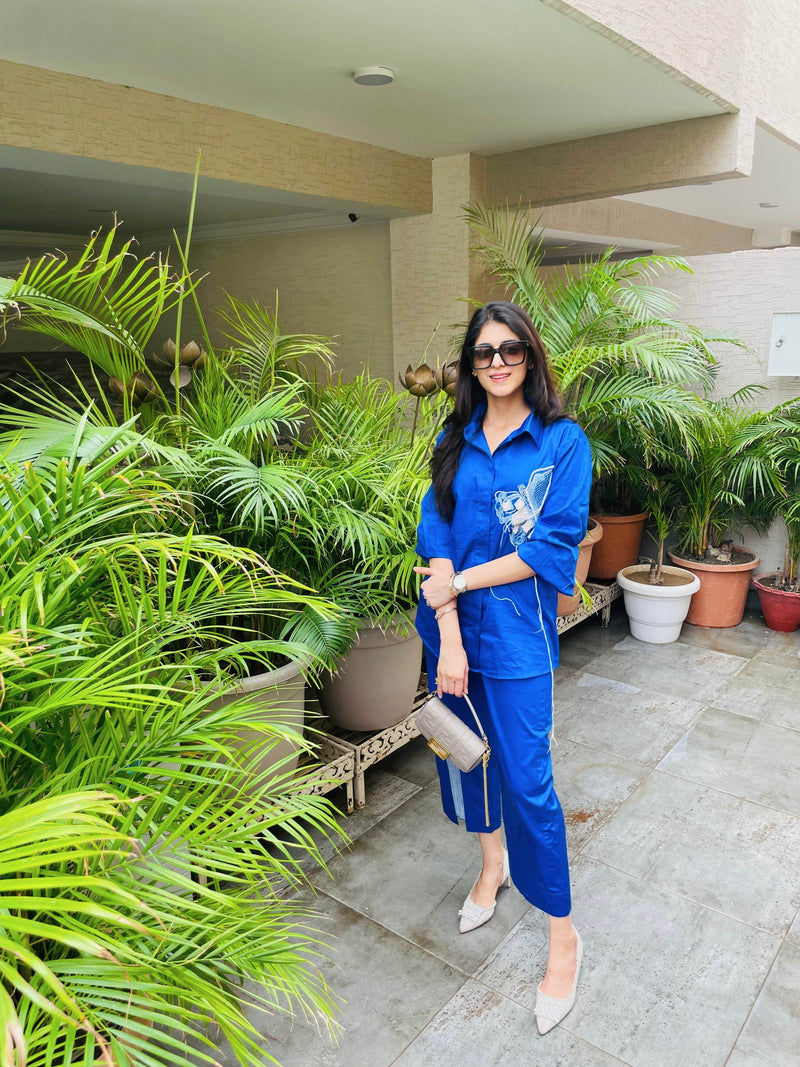 Electric Ivy Shirt / Co-ord Set - Puja Agarwal