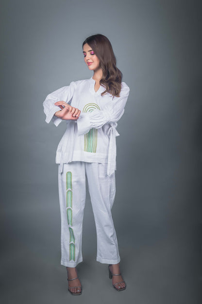 Eco green co-ord set