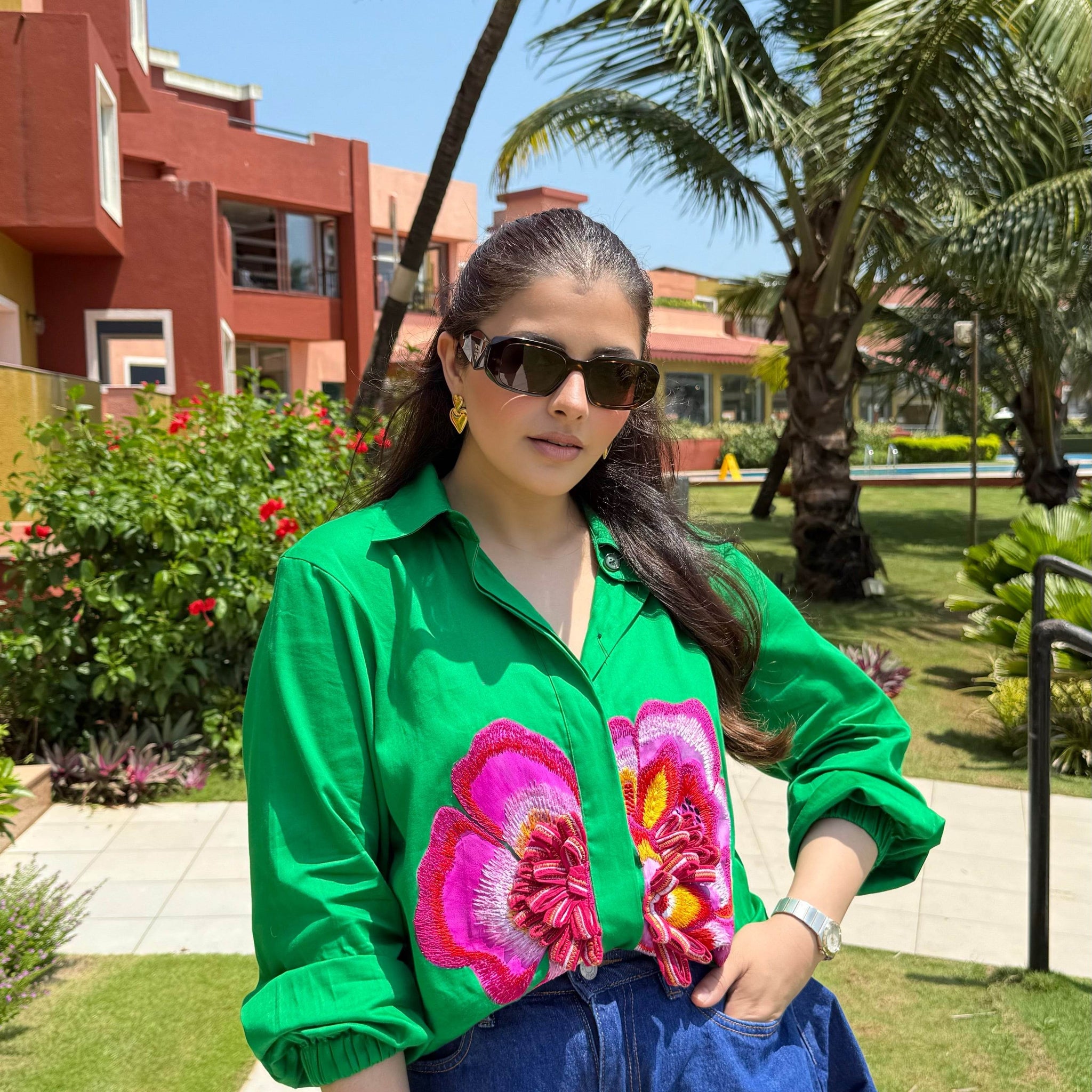 Gardenia Shirt - Puja Agarwal