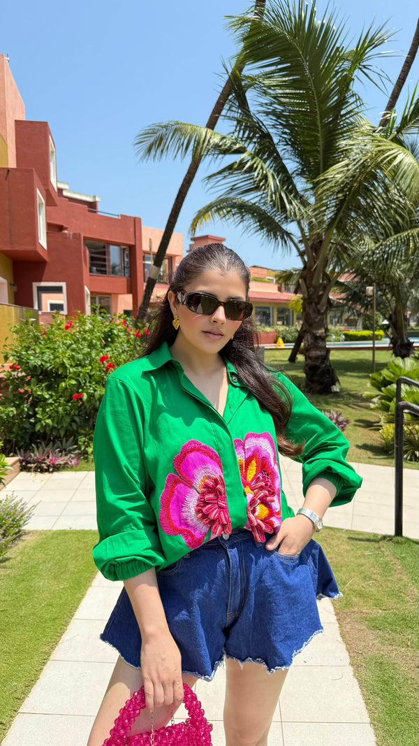 Gardenia Shirt - Puja Agarwal