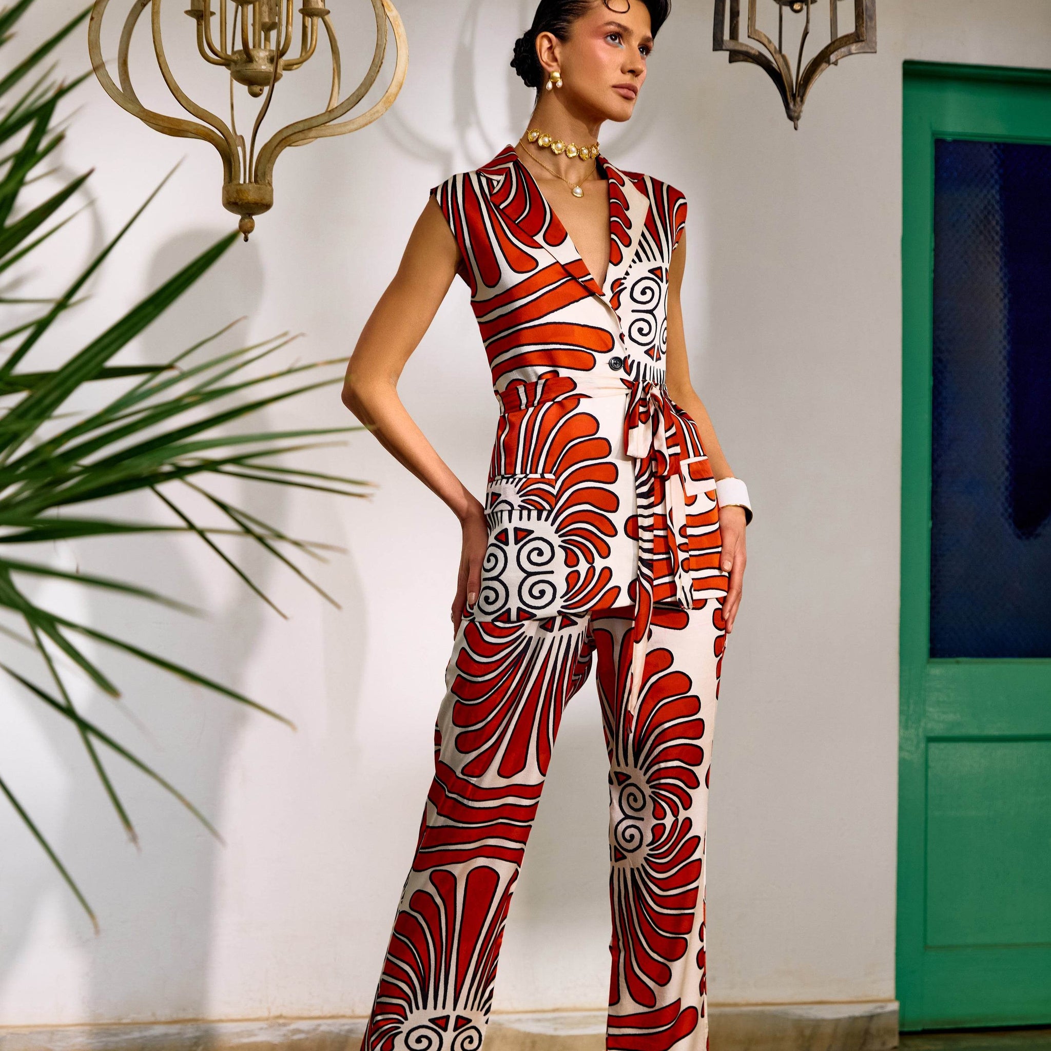 Samsara Blazer Co-ord Set - Puja Agarwal