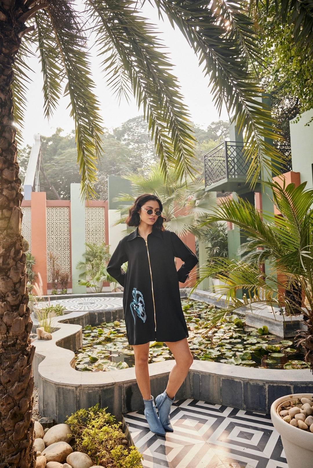 Eclipse Bloom Dress - Puja Agarwal