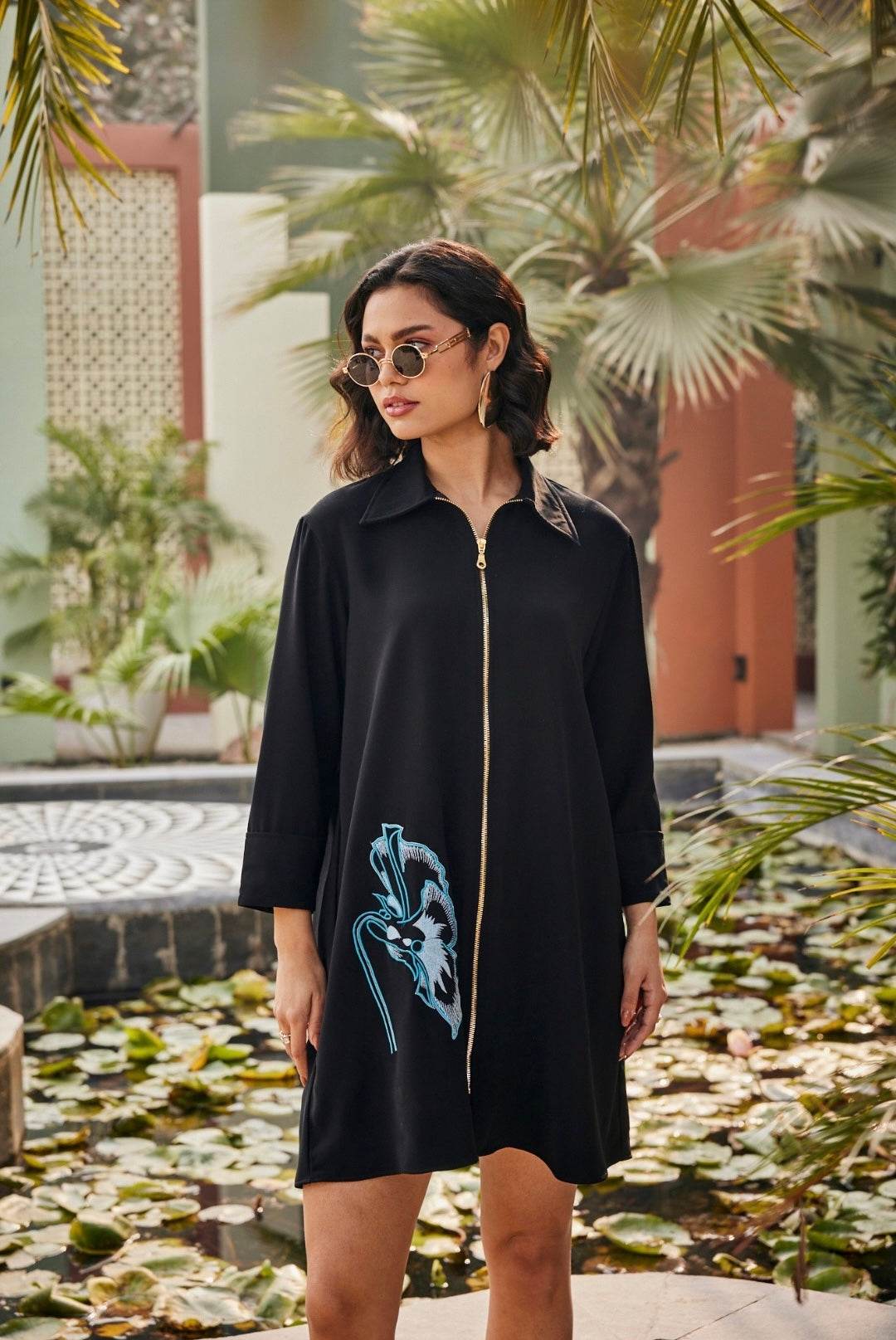 Eclipse Bloom Dress - Puja Agarwal