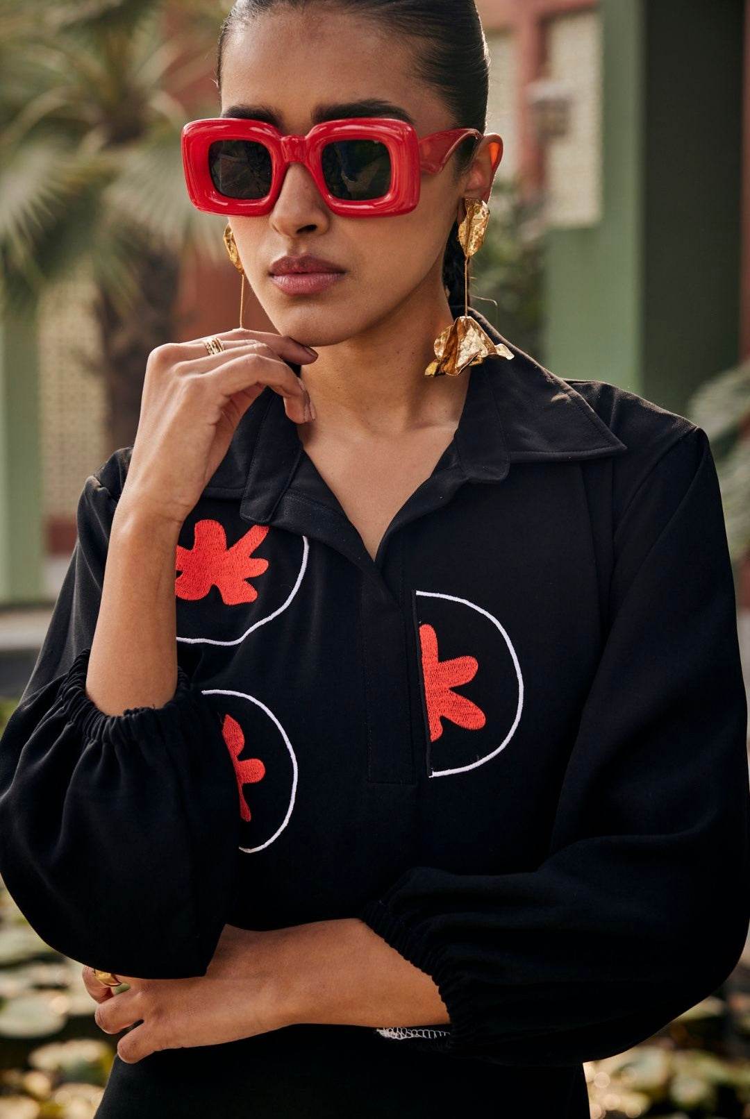 Radiant Noir Dress - Puja Agarwal
