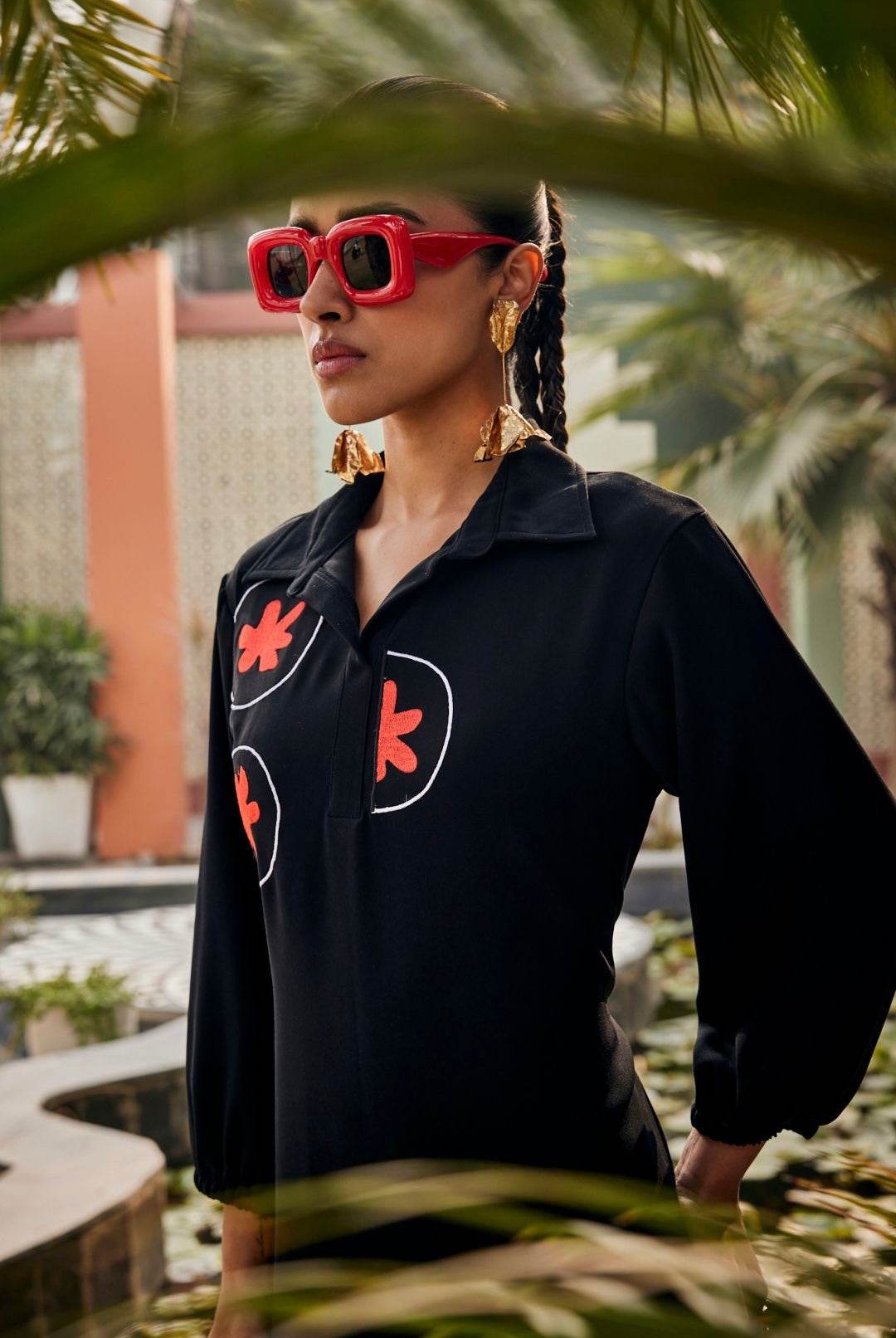 Radiant Noir Dress - Puja Agarwal