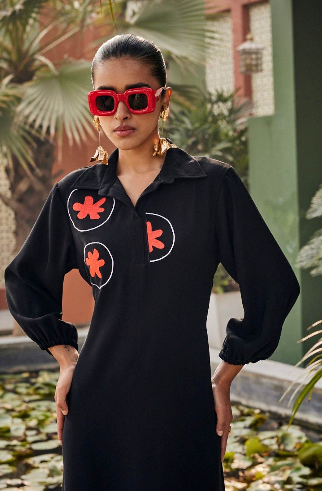 Radiant Noir Dress - Puja Agarwal