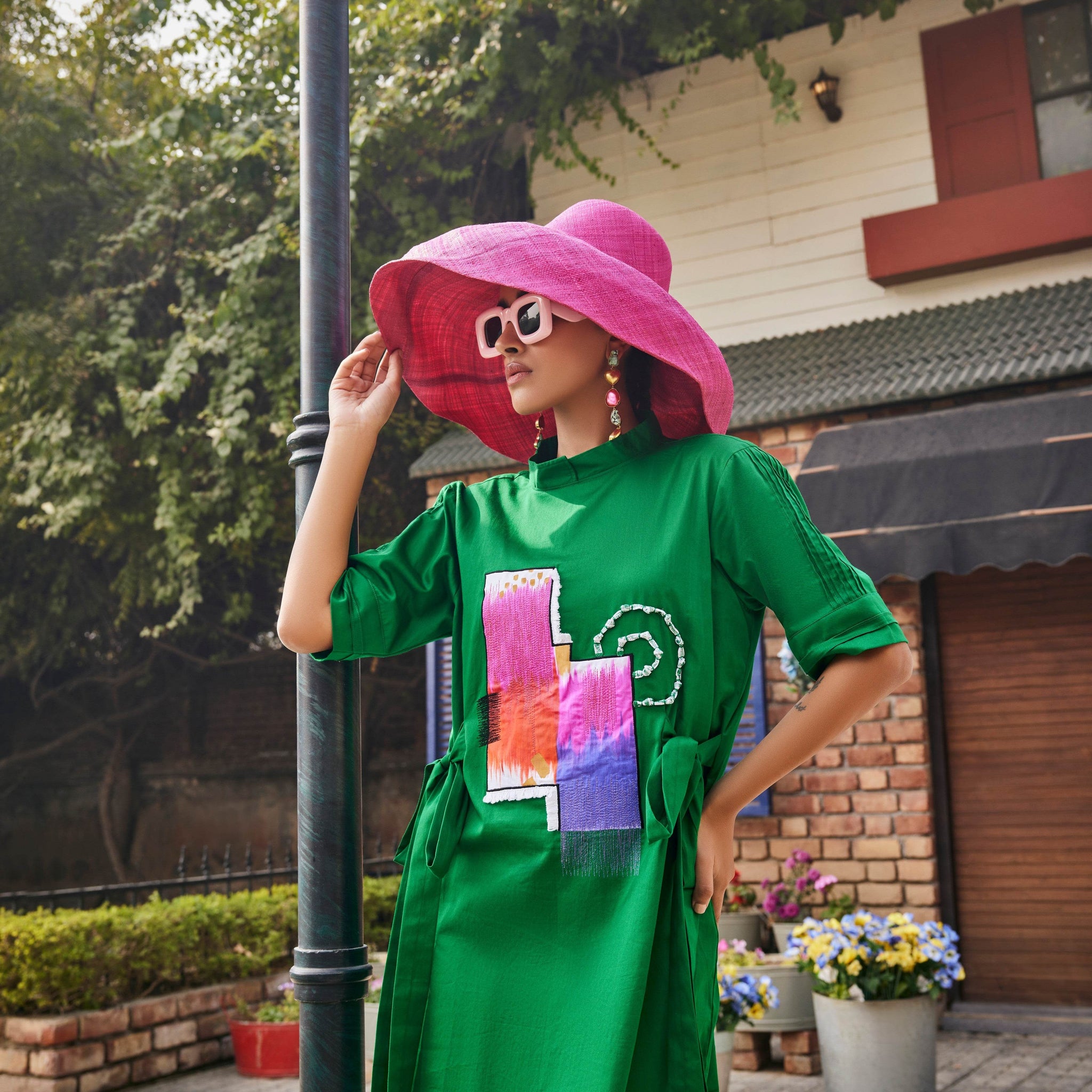 The Colour Block Reverie Dress - Puja Agarwal