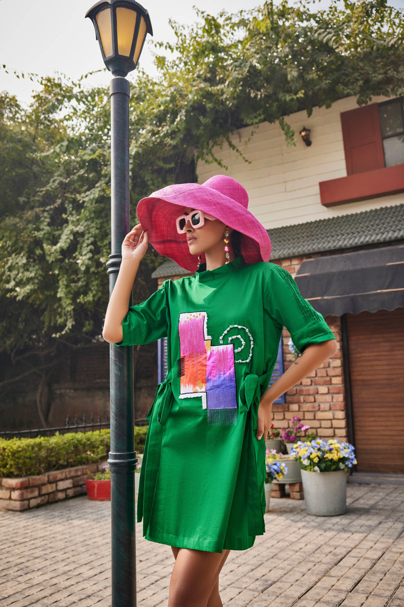 The Colour Block Reverie Dress - Puja Agarwal