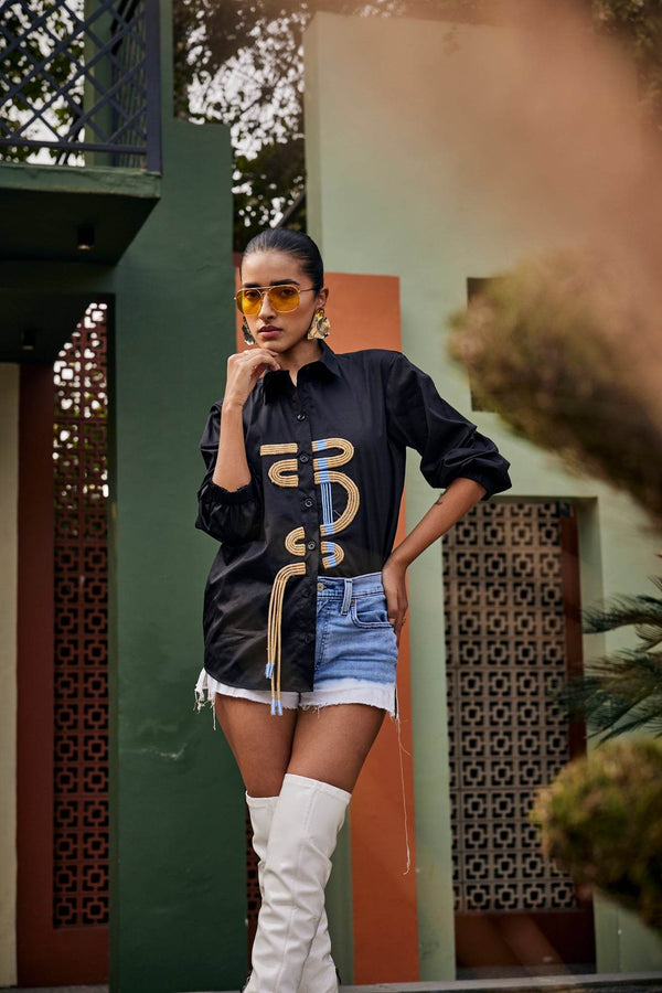 The Marrakech Rope Shirt - Puja Agarwal