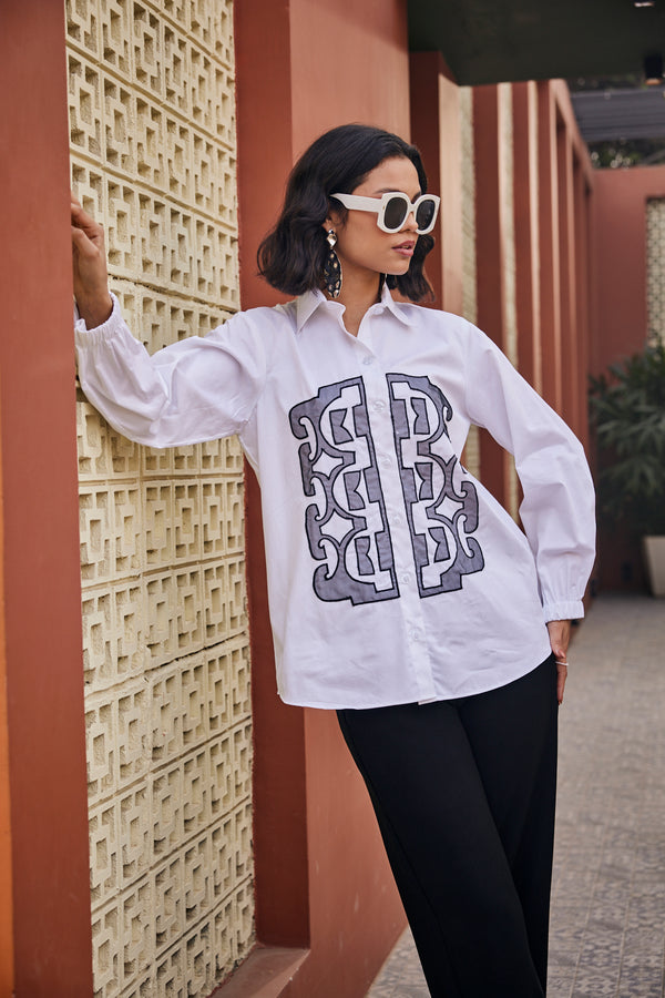 The Cairo Monogram Shirt / Co-ord Set