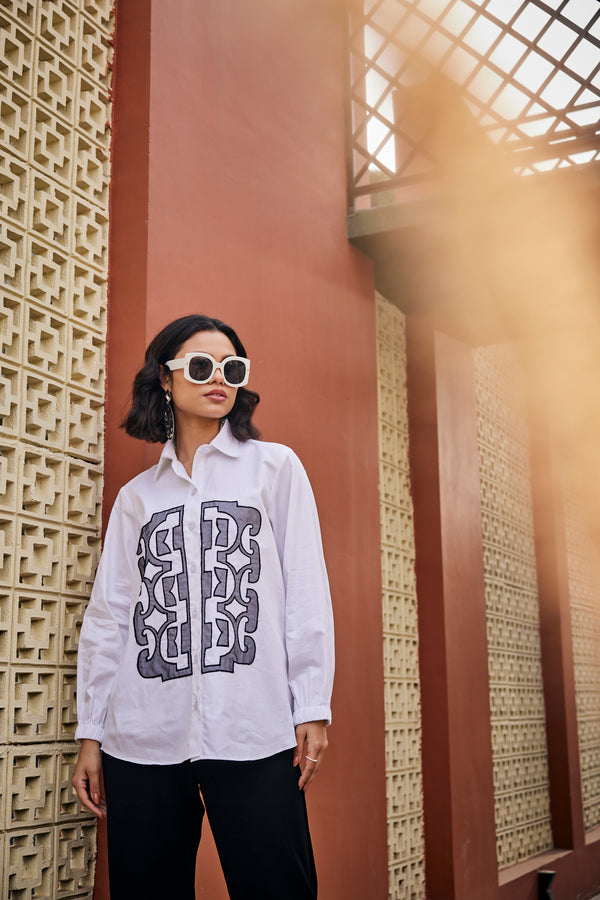 The Cairo Monogram Shirt / Co-ord Set