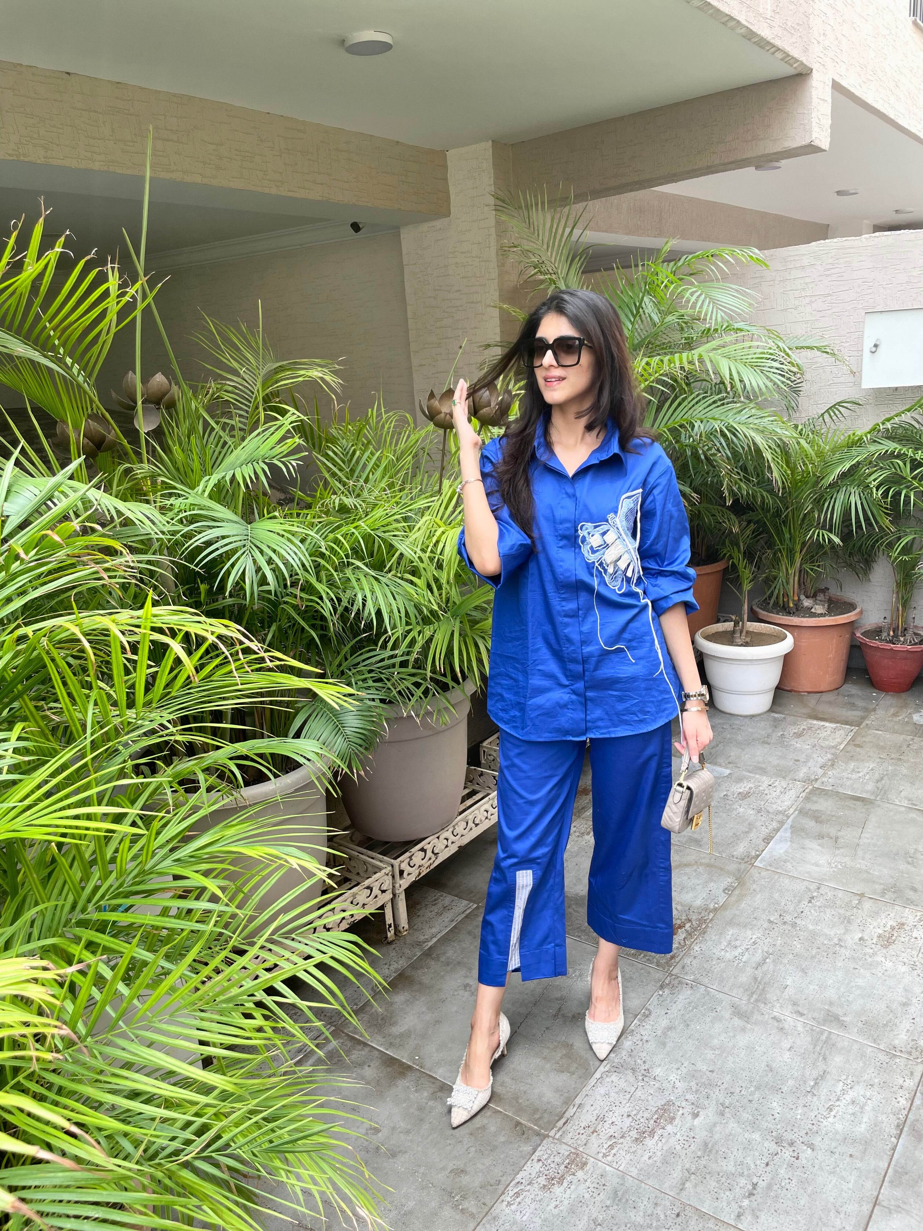 Electric Ivy Shirt / Co-ord Set - Puja Agarwal