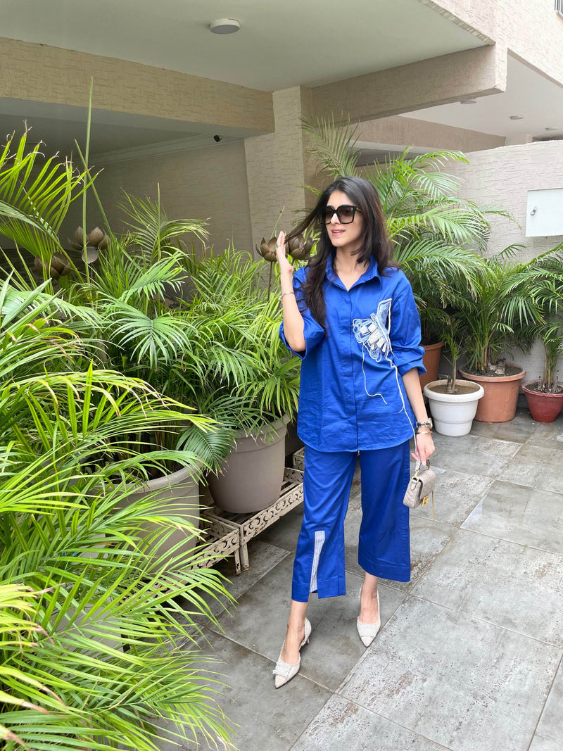 Electric Ivy Shirt / Co-ord Set - Puja Agarwal