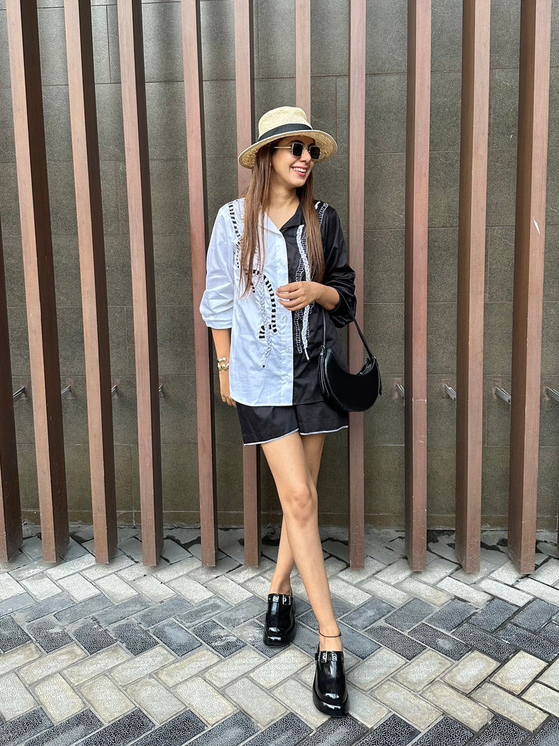 Split Persona Classic Shirt / Co-ord Set