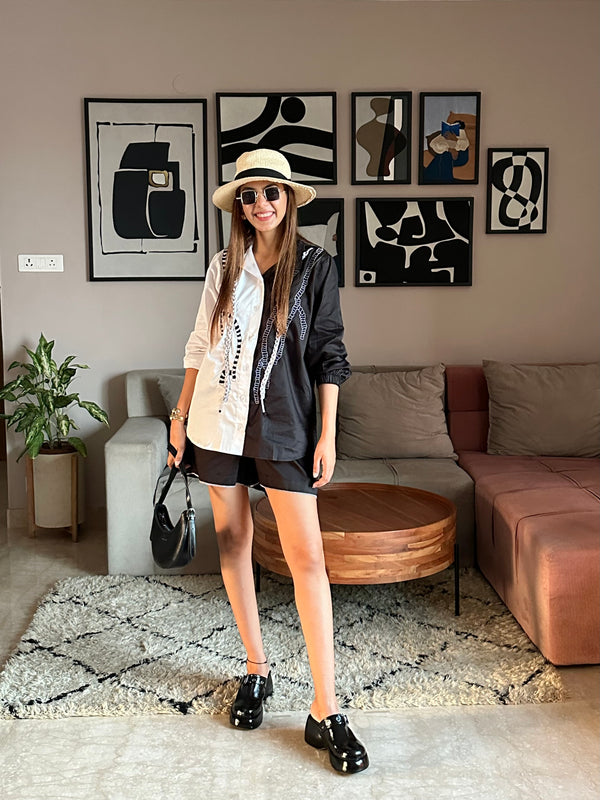 Split Persona Classic Shirt / Co-ord Set