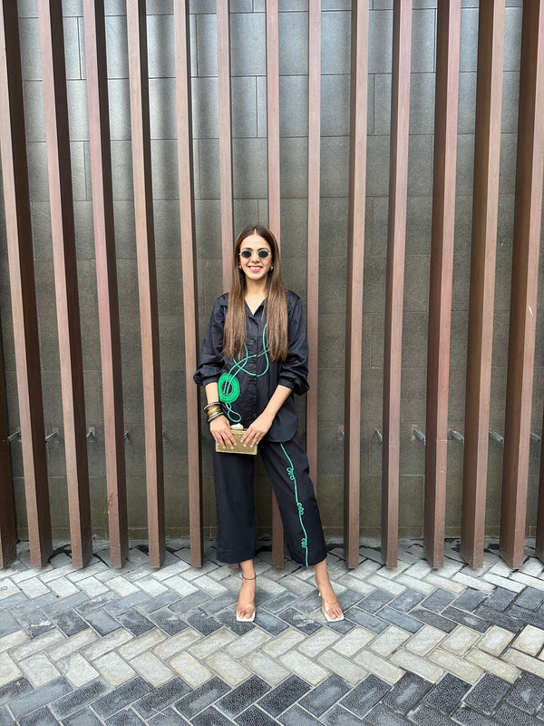 Neon Thread Theory Shirt - Co-ord Set