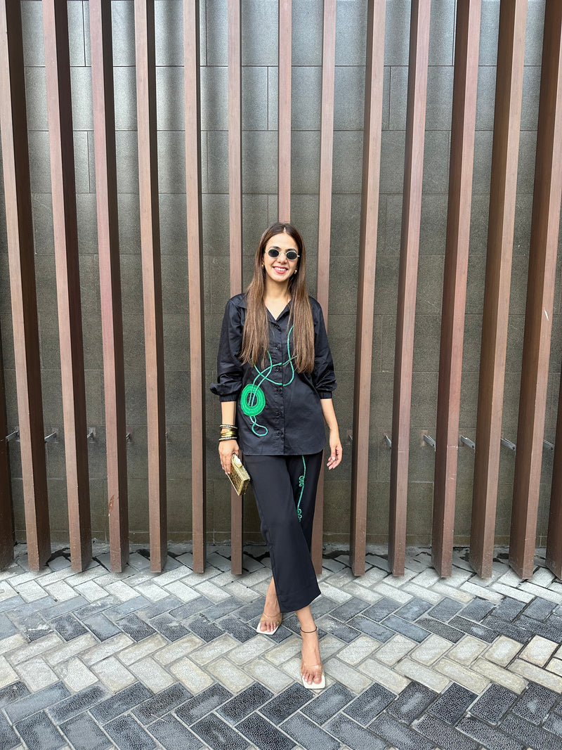 Neon Thread Theory Shirt - Co-ord Set