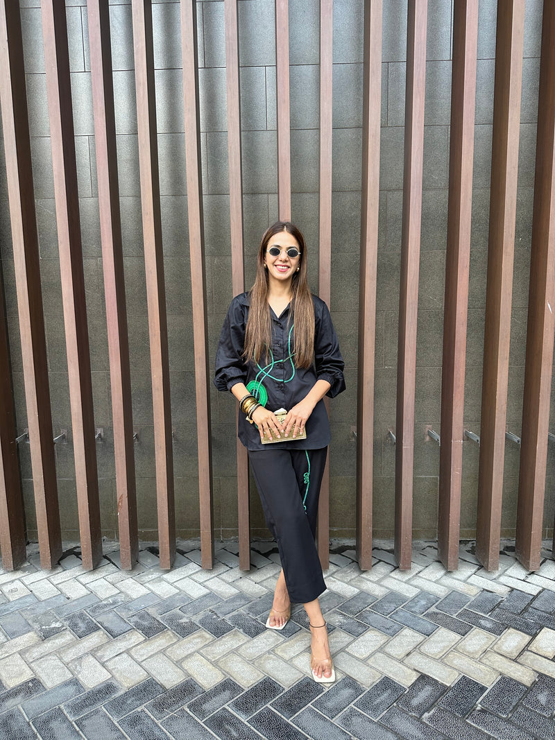 Neon Thread Theory Shirt - Co-ord Set
