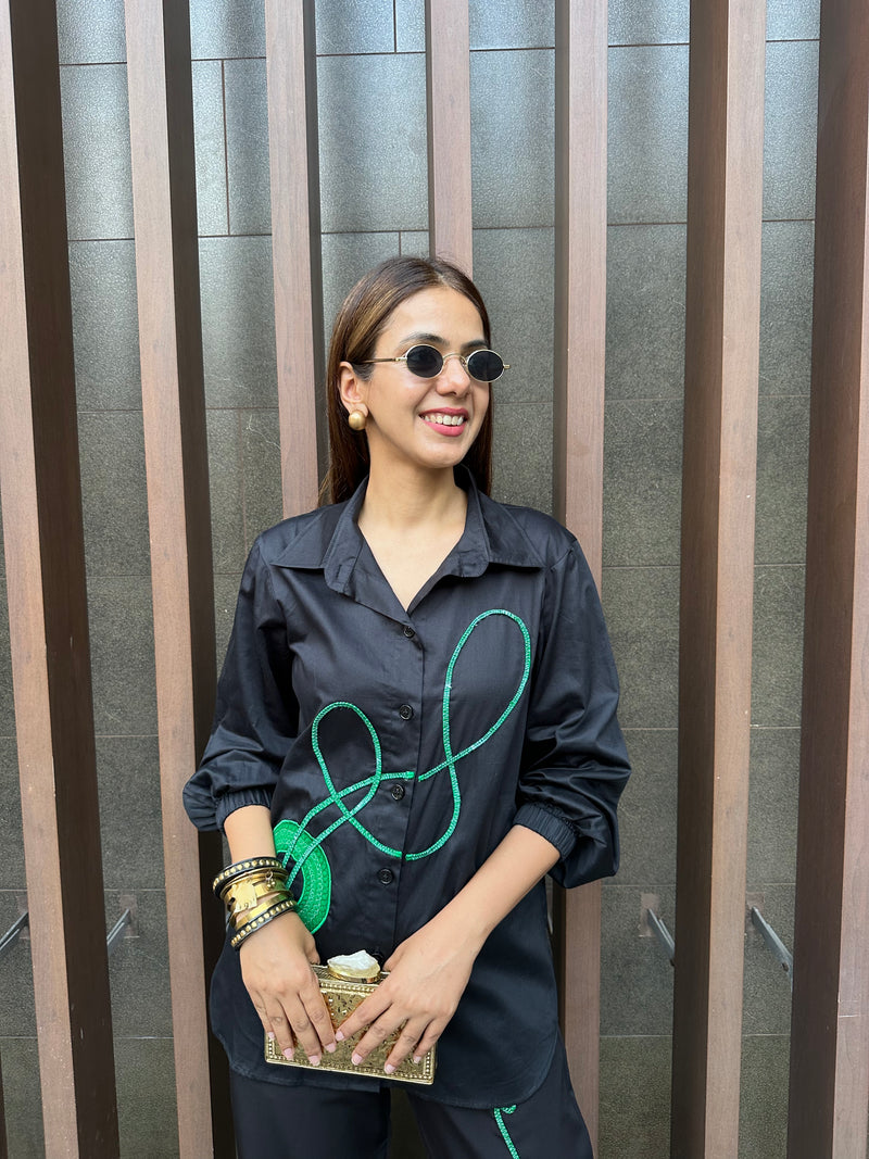Neon Thread Theory Shirt - Co-ord Set