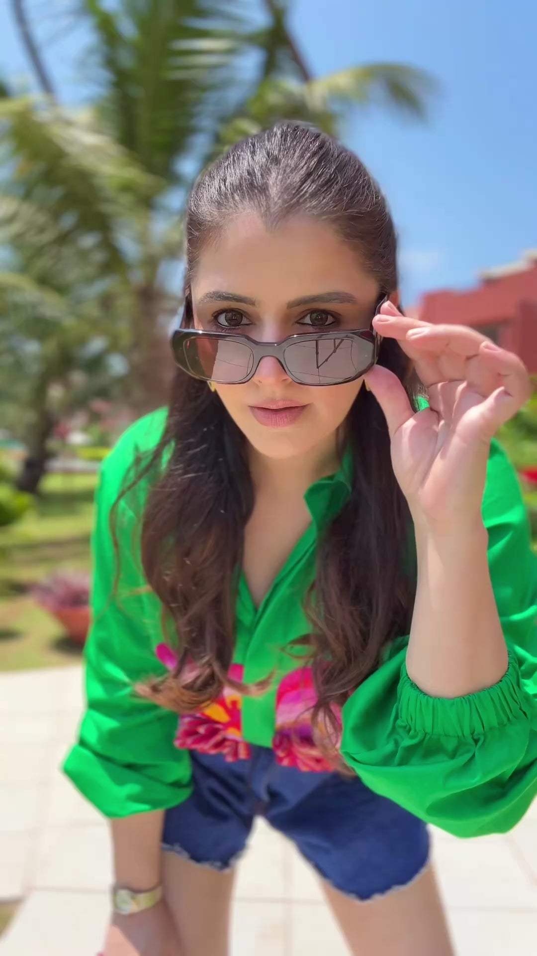 The Green Gardenia Shirt